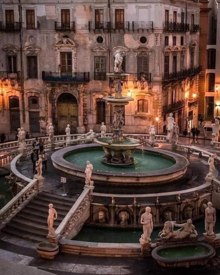 Casa Bianca Apartment Palermo Bagian luar foto